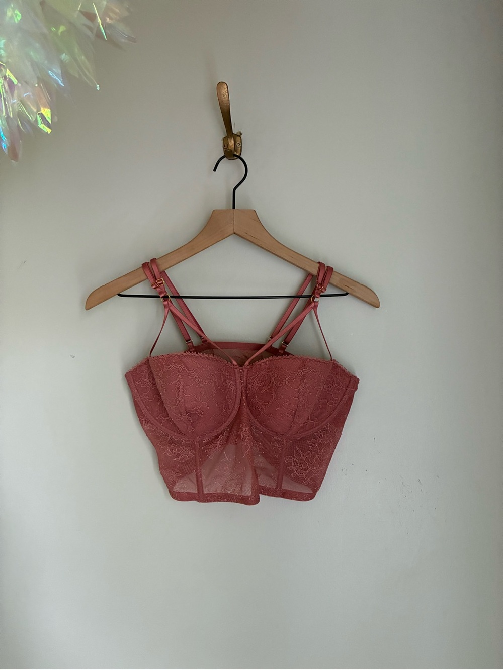 Victoria’s Secret Bustier Corset Bra Size 38D